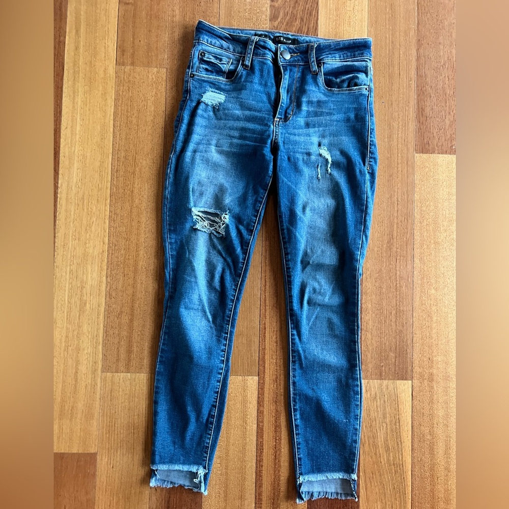 Worn jeans - sts blue